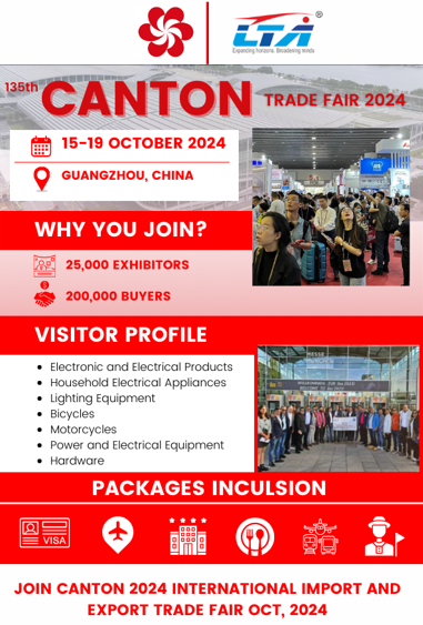 Canton China October Trade Fair 2024