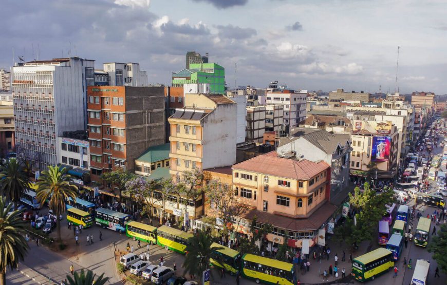 Nairobi City in Kenya