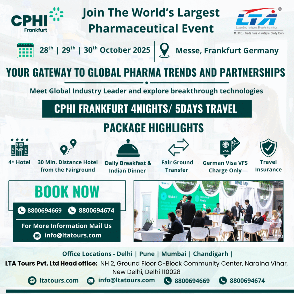 CPHI Frankfurt 2025 Tour Package