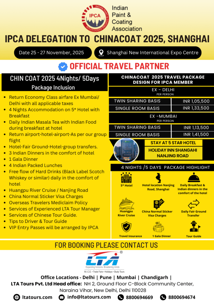 Chinacoat 2025 travel package