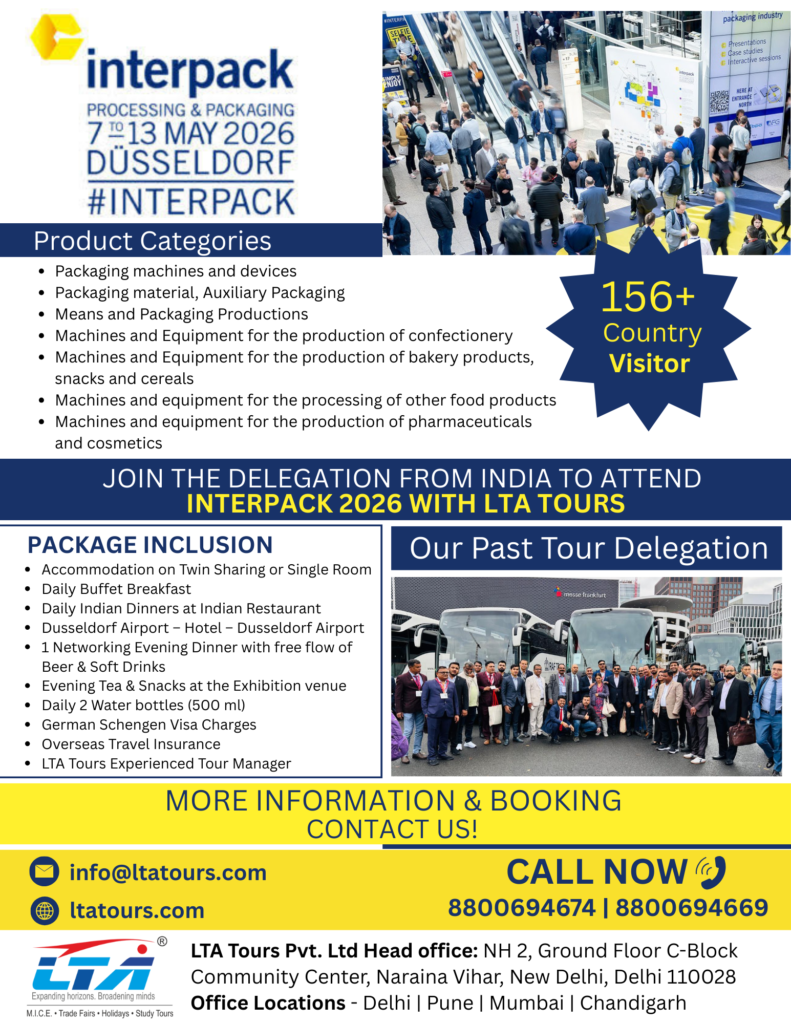 Interpack 2026 Tour Package